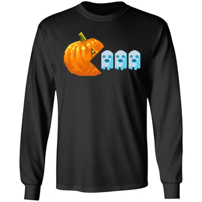 Pumpkin pac man Long Sleeve