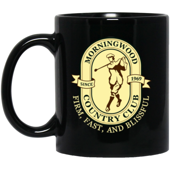 Morningwood C.C.  Black Mug 11oz (2-sided)
