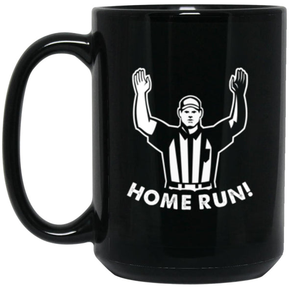 Home Run! Black Mug 15oz (2-sided)