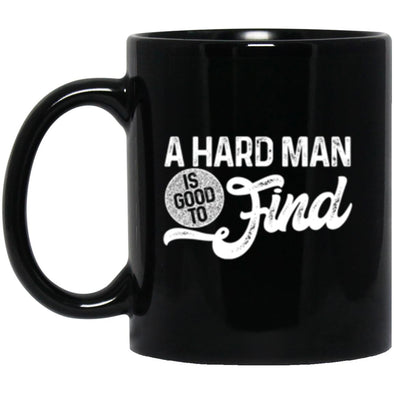 Hard Man Black Mug 11oz (2-sided)