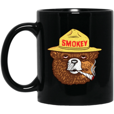 Smokey Black Mug 11oz (2-sided)