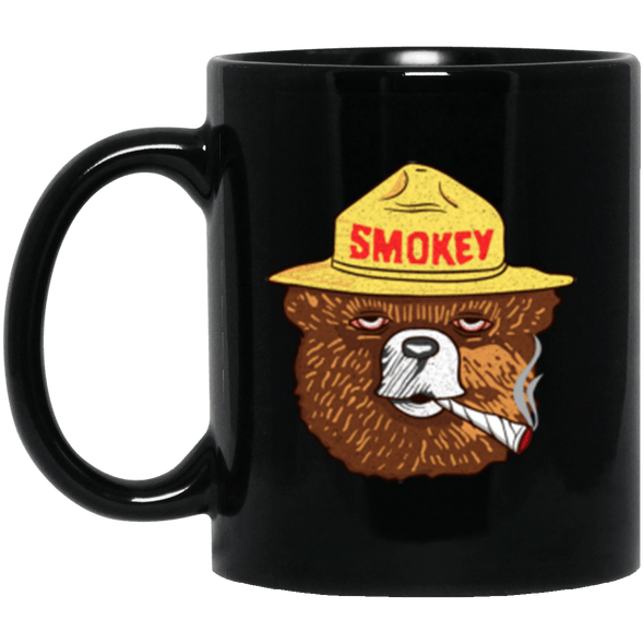 Smokey Black Mug 11oz (2-sided)