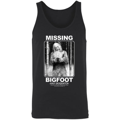 Missing Bigfoot Tank Top