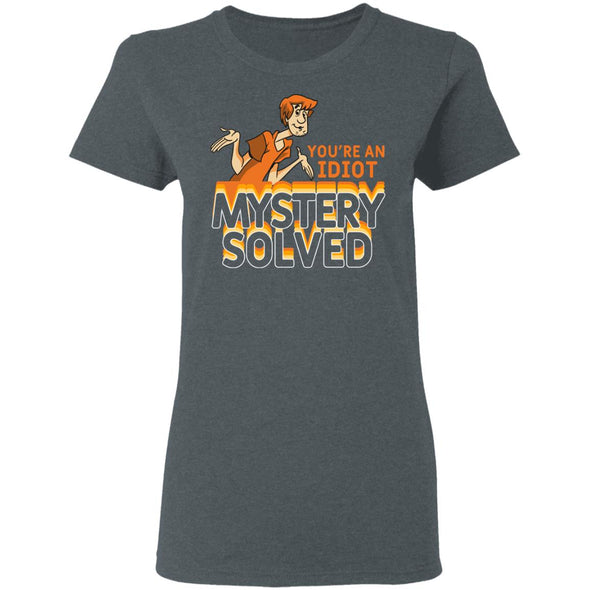 Mystery Solved Ladies Cotton Tee