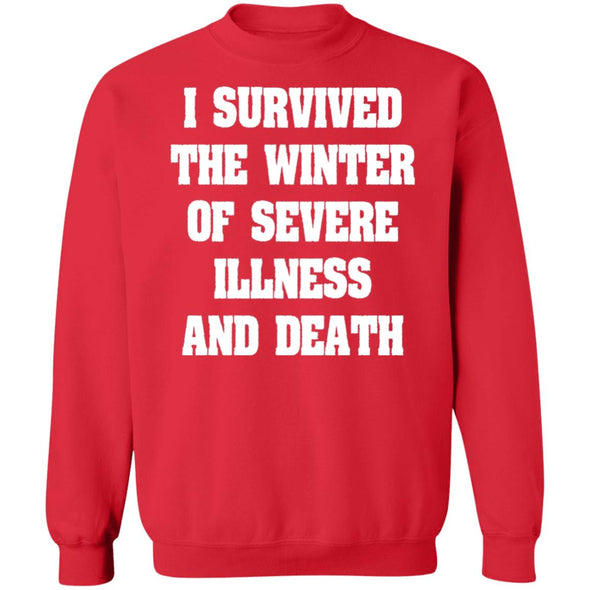 Survived Winter Crewneck Sweatshirt