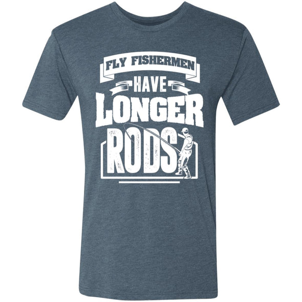 Longer Rods Premium Triblend Tee