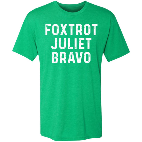 Foxtrot Juliet Bravo Premium Triblend Tee