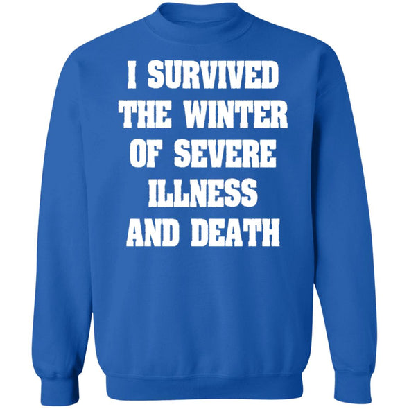 Survived Winter Crewneck Sweatshirt