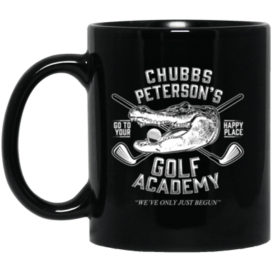 Chubbs Golf Academy  Black Mug 11oz (2-sided)