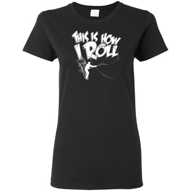 How I Roll Ladies Cotton Tee