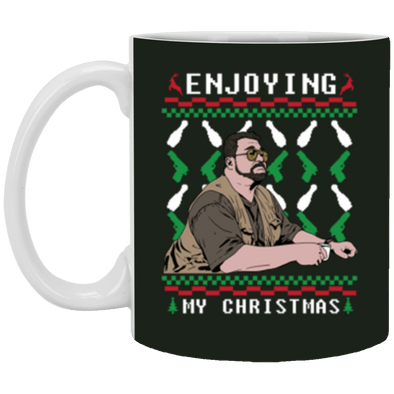 Enjoying My Christmas White Mug 11oz (2-sided)