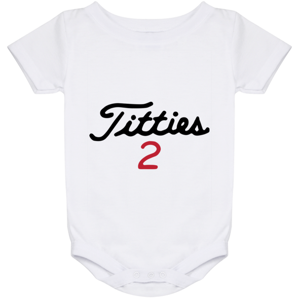 Titties 2 Baby Onesie (6/12/24 Month)