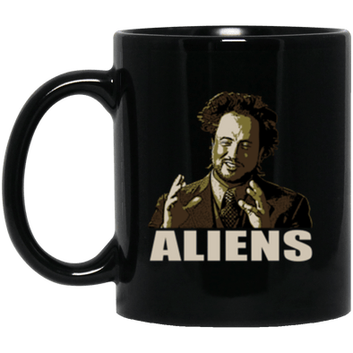 Aliens Black Mug 11oz (2-sided)