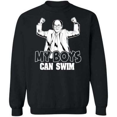 My Boys Can Swim Crewneck Sweatshirt