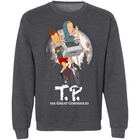 T.P. The Great Cornholio  Crewneck Sweatshirt