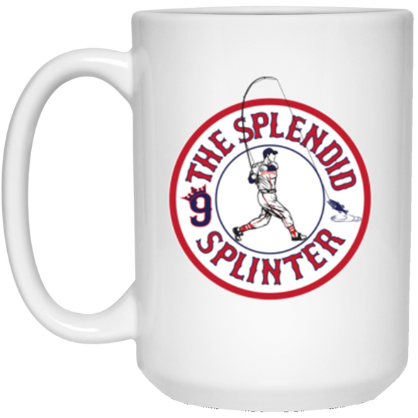 Splendid Splinter White Mug 15oz (2-sided)