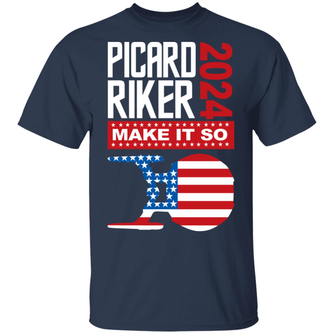 Picard Riker 2020 Make It So Shirt Picard Riker 2020 Make It So Shirt