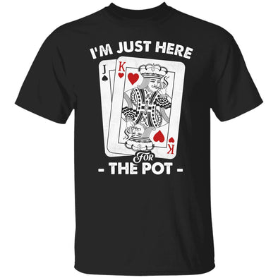 Here For The Pot Cotton Tee