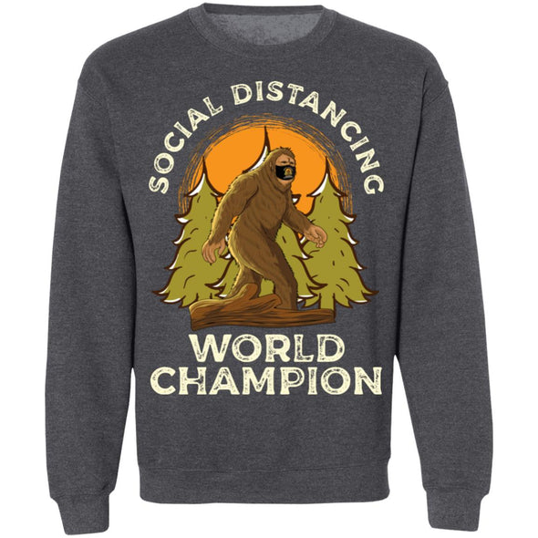 Bigfoot Distancing Champ Crewneck Sweatshirt