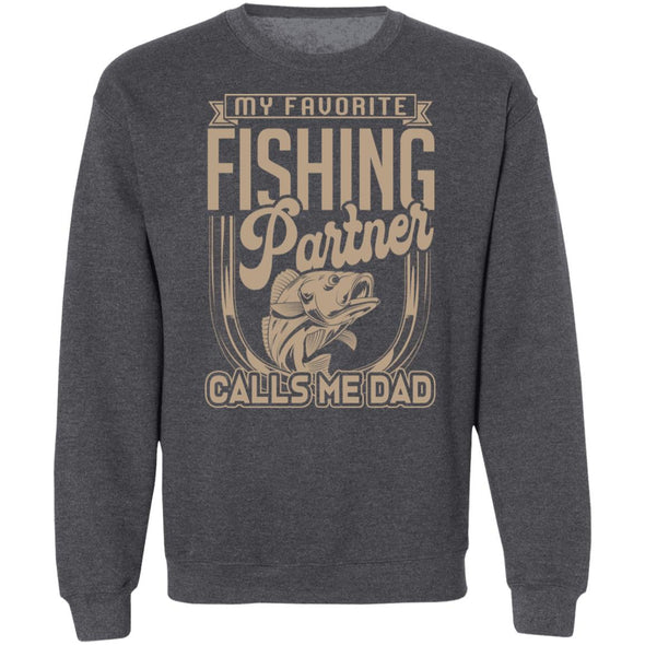 Dad Fishing Crewneck Sweatshirt