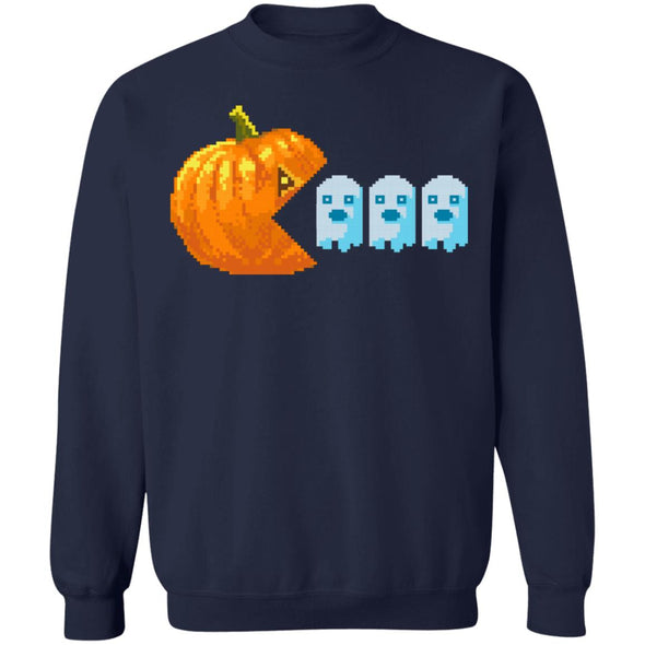 Pumpkin pac man Crewneck Sweatshirt