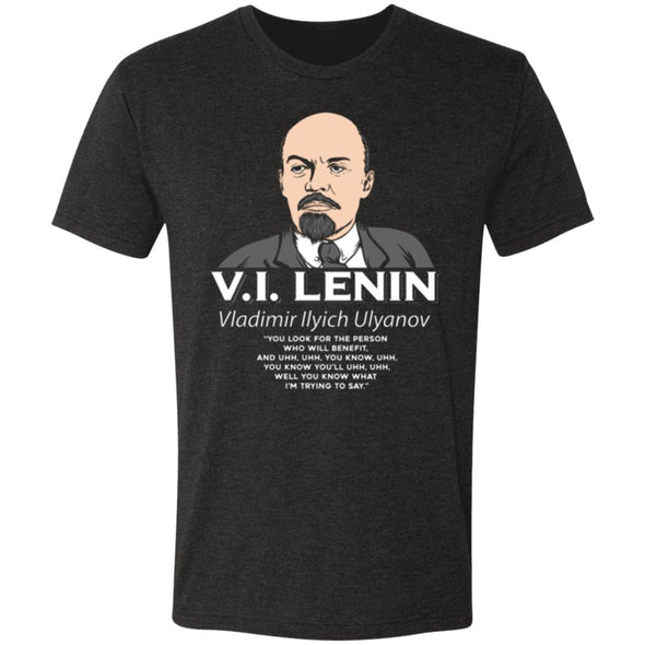 Lenin Quote Premium Triblend Tee