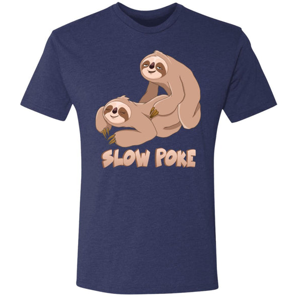 Slow Poke Sloth Premium Triblend Tee