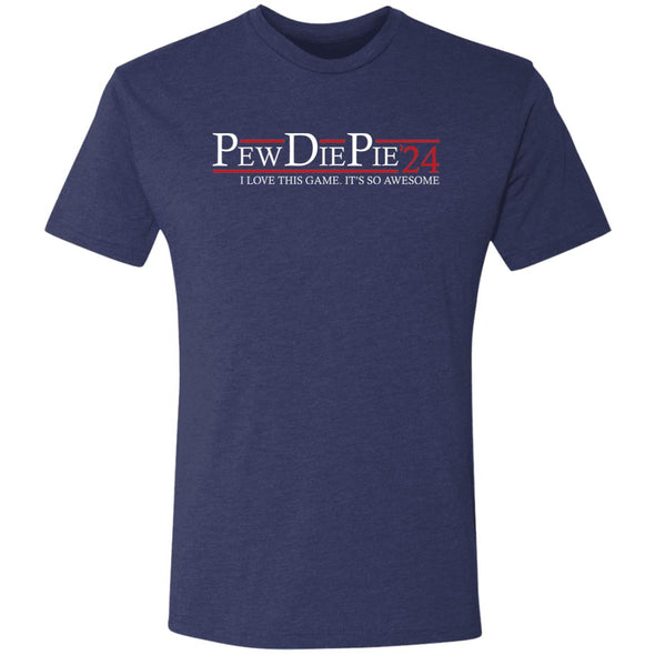 PewDiePie 24 Premium Triblend Tee