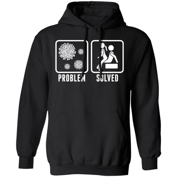 Quarantine Problem Solved Sex Hoodie