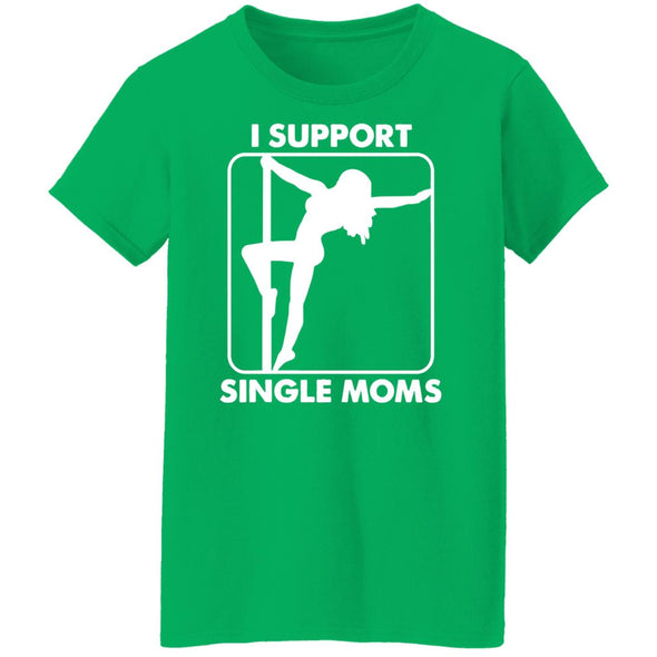 Support Single Moms Ladies Cotton Tee