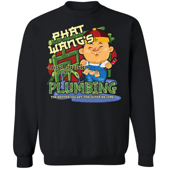 Phat Wang's Plumbing Crewneck Sweatshirt