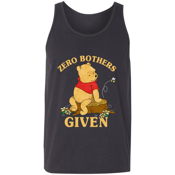 Zero Bothers Given Tank Top