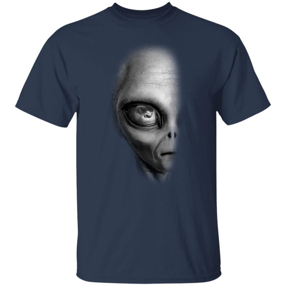 Alien Bigfoot Reflection Cotton Tee