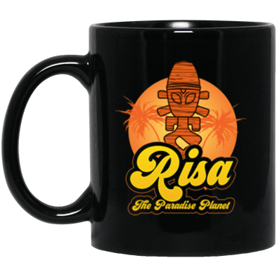 Risa Black Mug 11oz (2-sided)