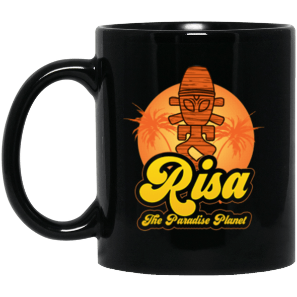 Risa Black Mug 11oz (2-sided)