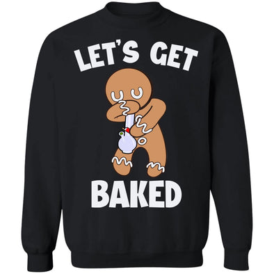 Get Baked Christmas Crewneck Sweatshirt