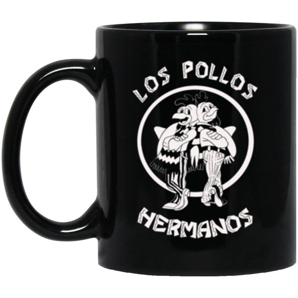 Los Pollos Hermanos Black Mug 11oz (2-sided)