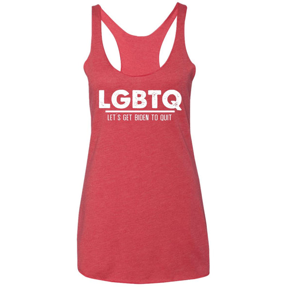LGBTQ Ladies Racerback Tank