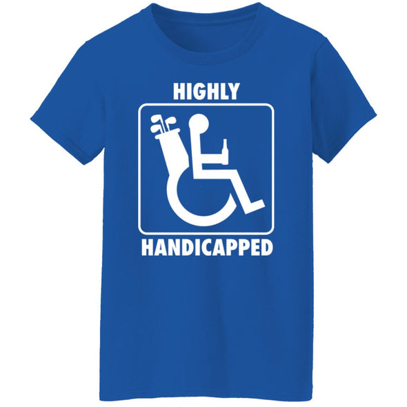 Highly Handicapped Ladies Cotton Tee