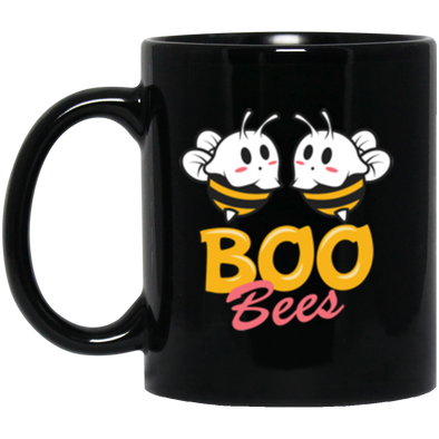 Boo Bees Black Mug 11oz (2-sided)