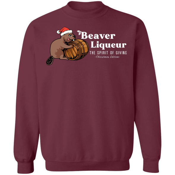 Beaver Liqueur Christmas Crewneck Sweatshirt