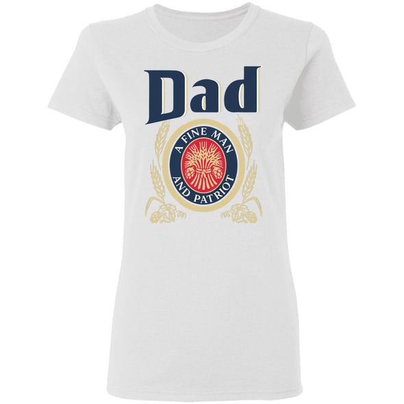 Dad Miller Lite Ladies Cotton Tee