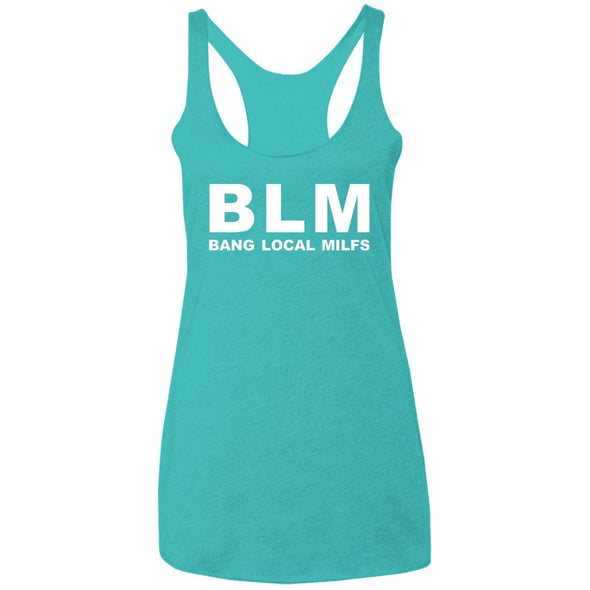 BLM Ladies Racerback Tank