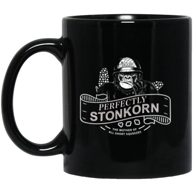 Perfectly Stonkorn Black Mug 11oz (2-sided)