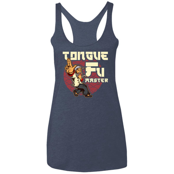 Tongue Fu Master Ladies Racerback Tank