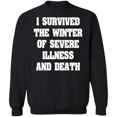 Survived Winter Crewneck Sweatshirt