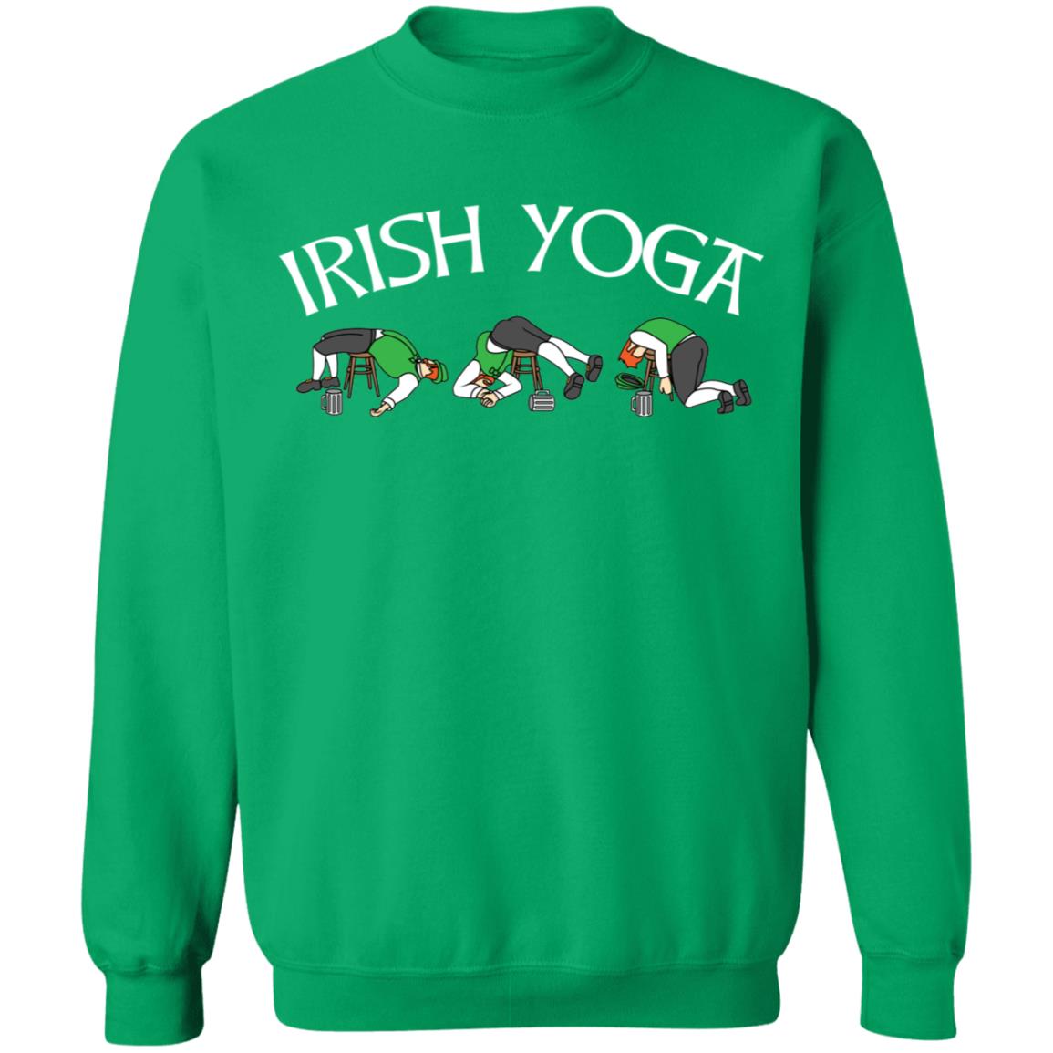 Irish Yoga Crewneck Sweatshirt – The Dude's Threads