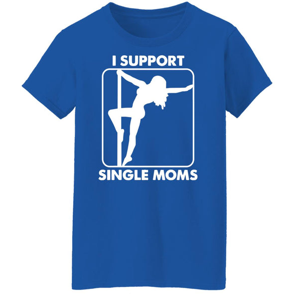 Support Single Moms Ladies Cotton Tee