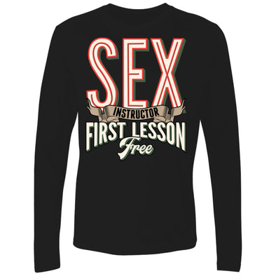 Sex Instructor Premium Long Sleeve