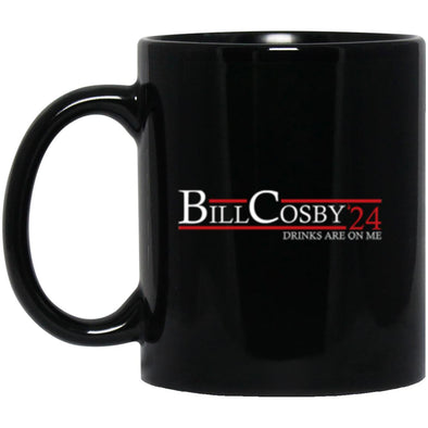 Bill Cosby 24 Black Mug 11oz (2-sided)